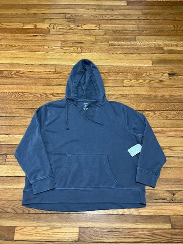 Sonoma Hoodie Sweatshirt Women's Petite XXL Gray All Day Comfort NWT $30
