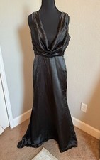 Black formal Prom Wedding Dress