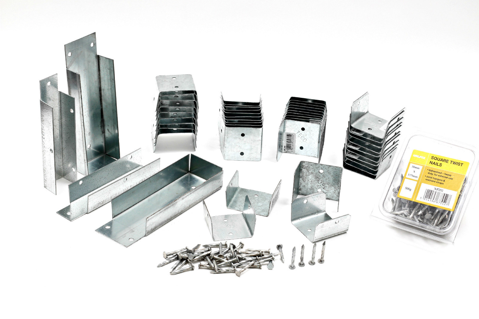 GRAVEL BOARD CLIPS 50 mm x 175mm GBC50 Galvanised Steel Easy Fencing Fence Post eBay