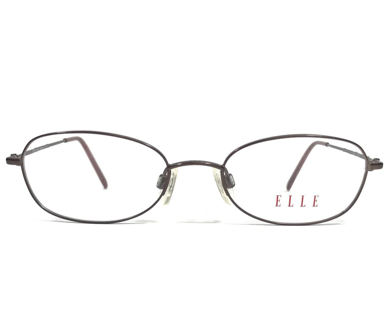 Оправа для очков Elle EL2589 ЦВЕТ BP Светло-коричневый Овальная оправа из проволоки 49-18-140