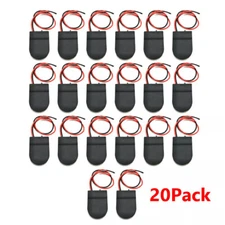 New 20Pcs CR2032 Button Coin Cell Battery Socket Holder Case Cover with ON-OFF