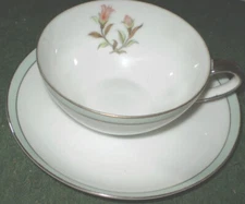 Vintage Jyoto China Clare #8037 Teacup With Saucer