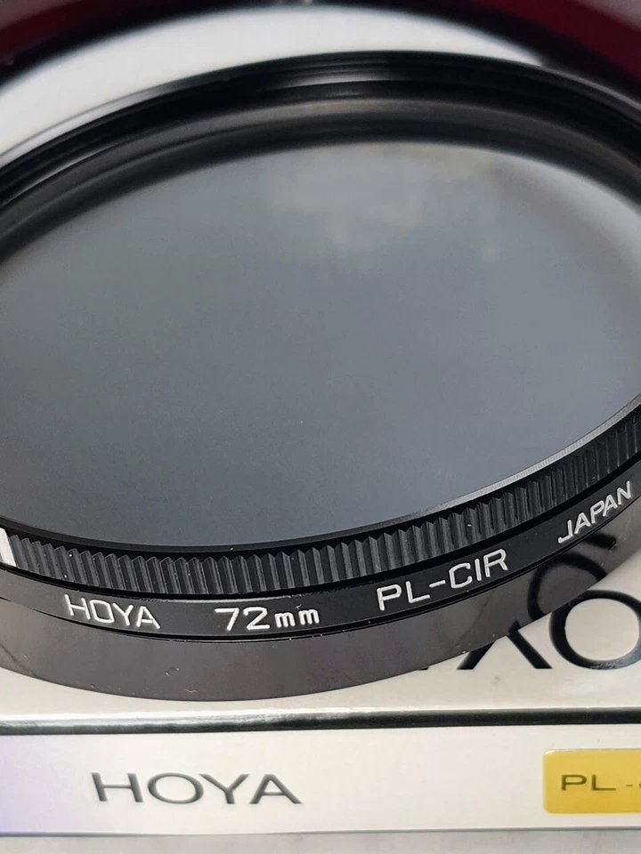 Hoya 72mm Circular Cir Polarizing Polarizer Lens Filter C-PL CPL Polarizing New - Image 3 of 4