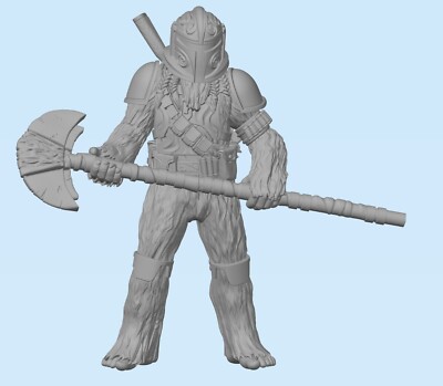 Star Wars Legion Miniatures - Mandalorian Berserker - Resin Printed Miniature