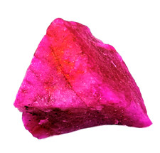 DYED Sale Natural Red Ruby Raw Rough Cut 1375 Ct Certified Gems R