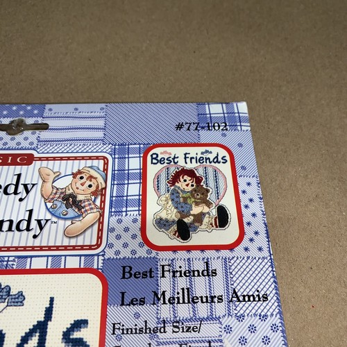 3 Janlynn Cross Stitch Kits Raggedy Ann & Andy 100 102 105 - Picture 5 of 18
