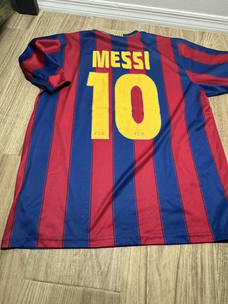 Maillot FC Barcelone UNICEF Roger S - Domicile Bleu - Taille XL - Occasion