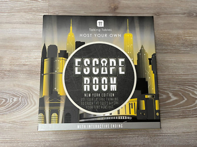 Host Your Own Escape Room New York Edition Brettspiel - NEU UVP 35 