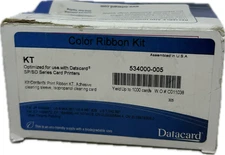 DATACARD 534000-005 COLOR PRINTER RIBBON KIT DATACARDS SP/SD 1000 CARD YIELD NEW