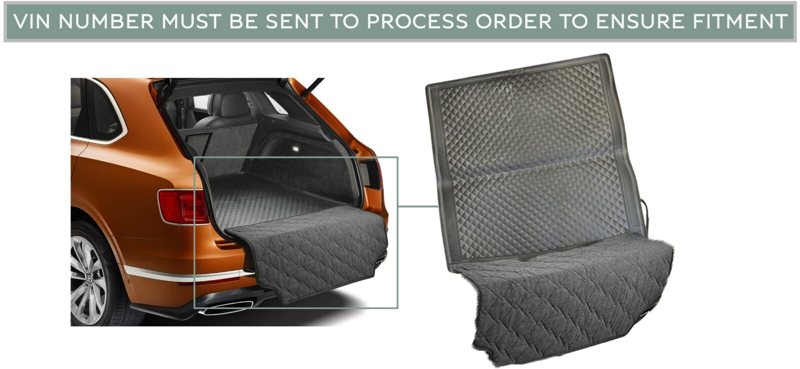 2017-2023 Bentley Bentayga (SWB ONLY) OEM Heavy Duty Trunk & Bumper Protector