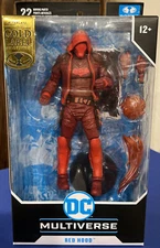 DC Multiverse Arkham Knight RED HOOD VARIANT Gold Label McFarlane Exclusive 2022