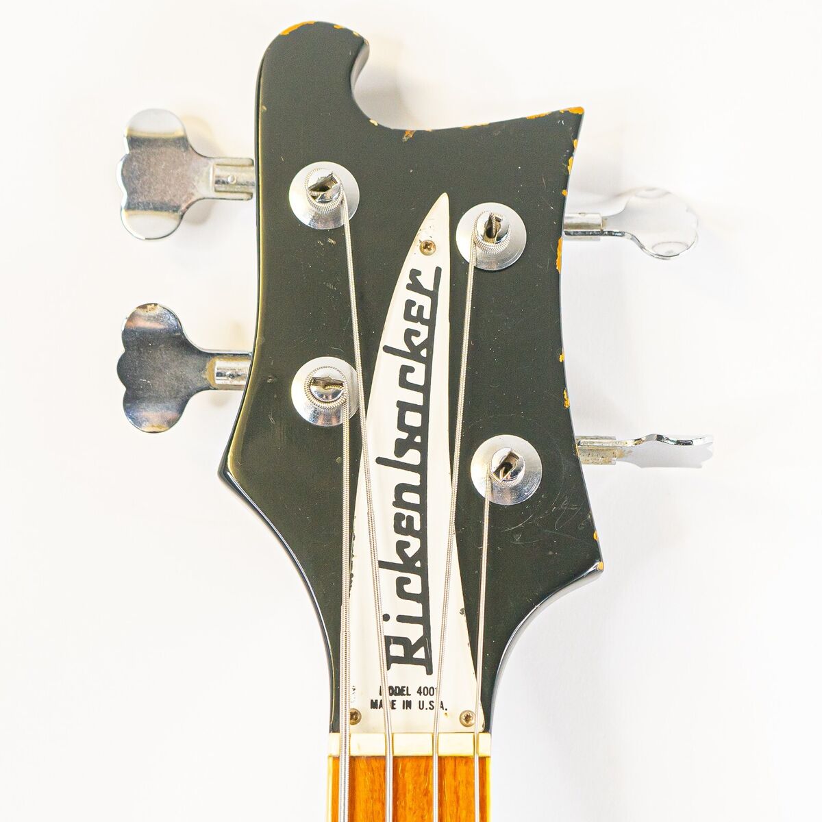 73 Rickenbacker 4001 Bass JetGlo w/ Checkerboard Binding 73 Rickenbacker 4001 Bass JetGlo w/ Checkerboard Binding