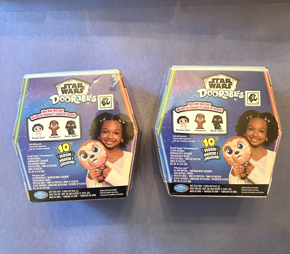 STAR WARS Doorables PUFFABLES 10" Mystery Plush Lot of 2! *NEW* - Image 2 of 2