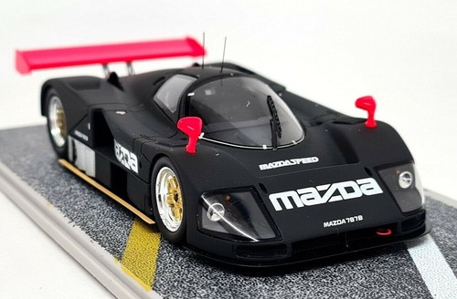 Spark 1/43 Mazda 787B Test Car 1991 Noire – Modèle Résine Le Mans, Histoire Auto