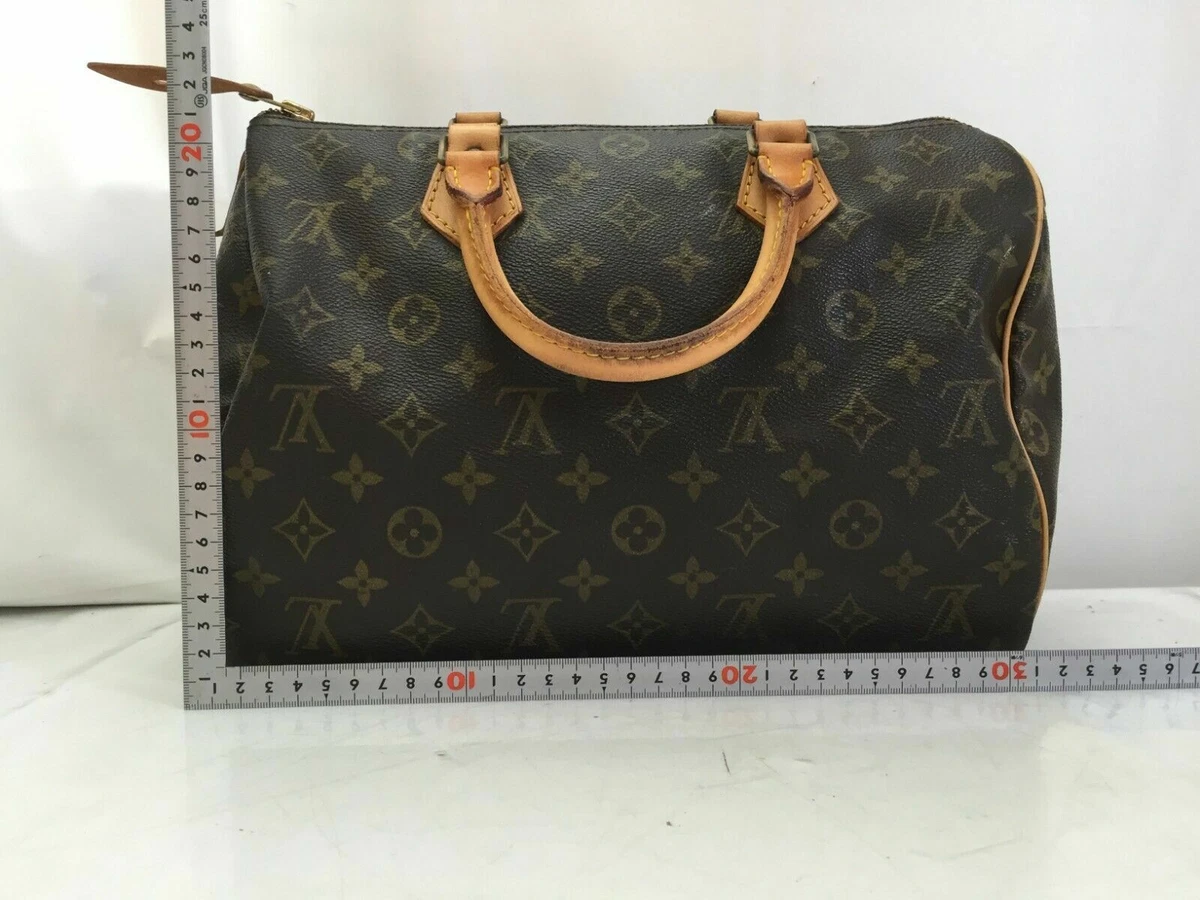 Louis Vuitton Vintage Monogram Canvas Speedy 30 Satchel (SHF-S4oifV) –  LuxeDH