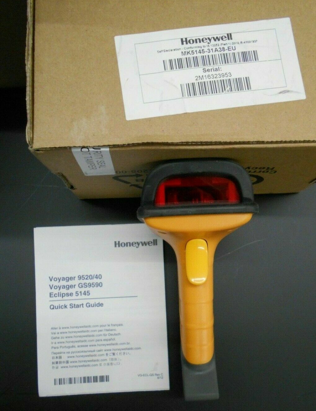 Lecteur code barres Honeywell MK5145 terminal de saisie USB portable pour commerçant et PME