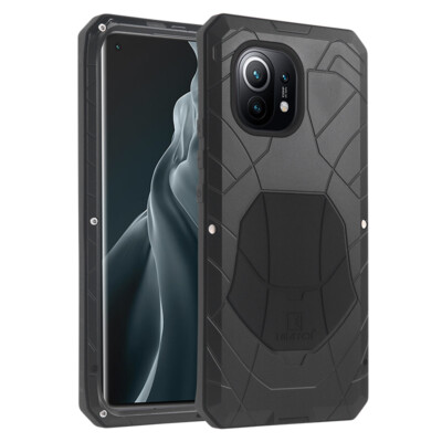 IMATCH Aluminum Shockproof Back Case For Xiaomi mi 11T Pro / 11T / 11 Mi 11 Lite