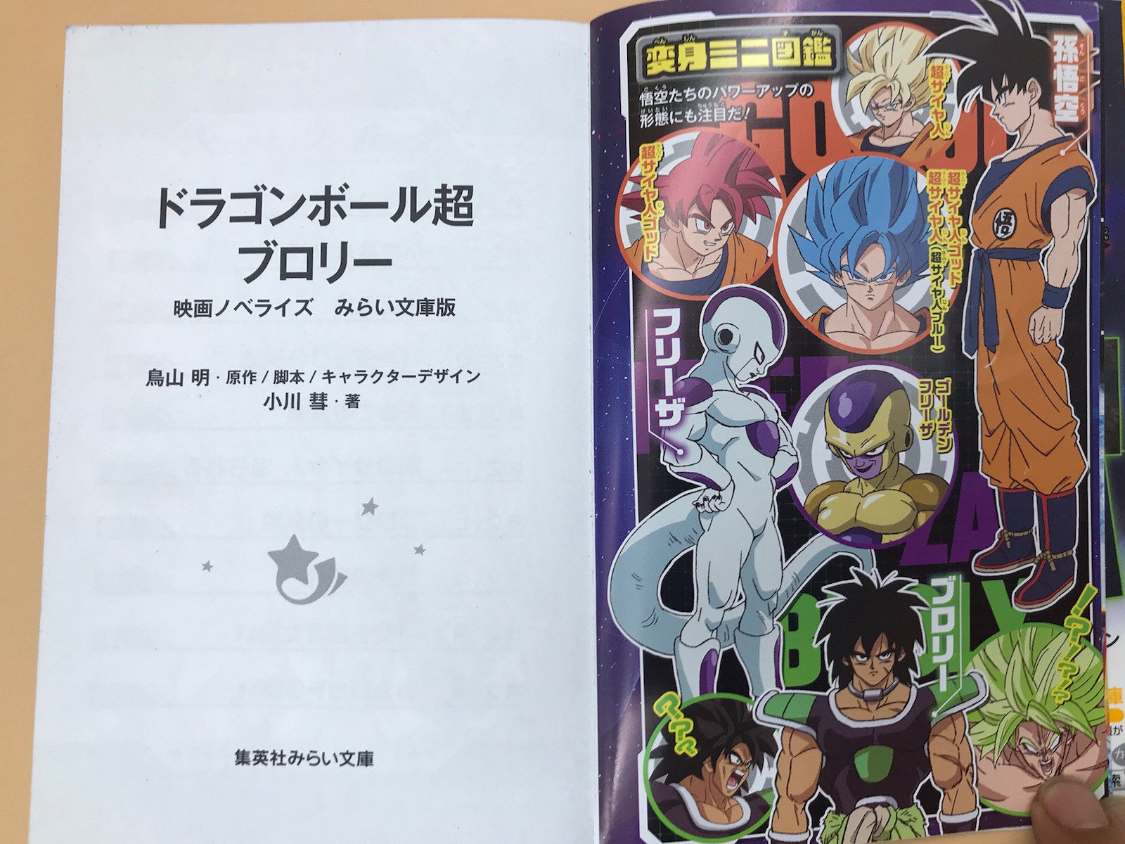 Dragon Ball Super Broly Movie Novelize Shueisha Mirai Bunko Novel Japan Import For Sale Online Ebay