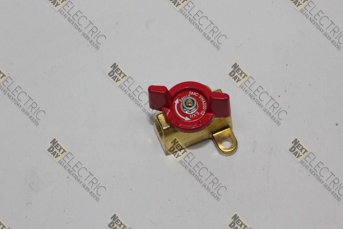 SMC, VHA200-02, Shut Off Valve Hand Valve VH201-02 | eBay