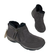 Easy Spirit Women's Epic Booties Chocolate Size 6.5M