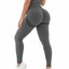 thumbnail 15 - Women Tik Tok Yoga Pants Anti-Cellulite Push Up Ruched High Waist Leggings Gym