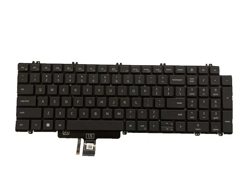 US Keyboard Backlit for Dell Latitude 5520 5521 Precision 3560 3561 N7N16