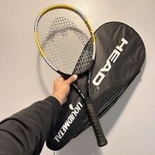 Head Liquidmetal 2 PRO Tennis Racket Oversized Yellow Black 4 1/2  Bag CLEAN    