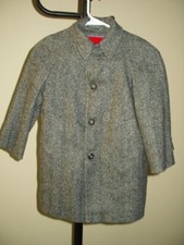 Vintage Solitaire Buddy Hale Jr. Herringbone Jacket and Cap - May be Unworn