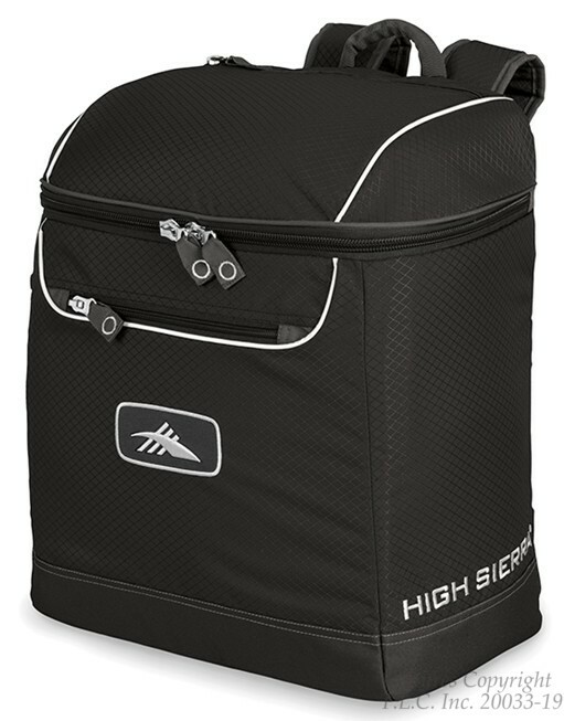 Life High Sierra S4115 Double Ski Bag and Deluxe 2 Boot Bags Combo for