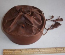 Antique Leather Collar Box Collars  Buttons  Studs