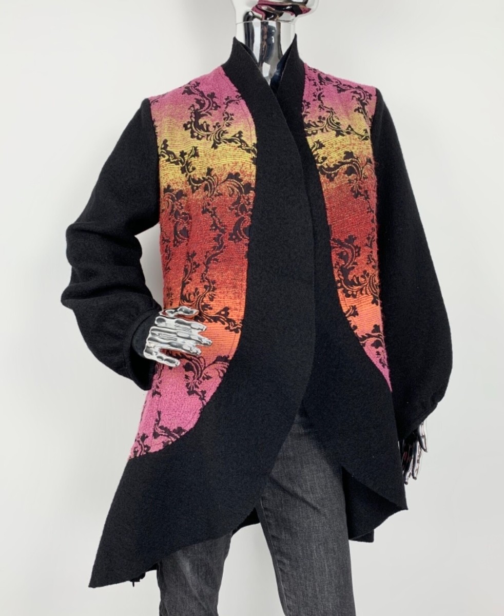 ジャケット・アウター SIWEM SUPER FINE WOOL KIMONO COAT SIWEM(シウム) ONLINE STORE / SUPER FINE WOOL KIMONO COAT