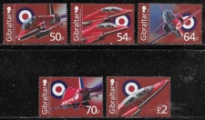 Gibraltar Scott #'s 1442 - 1446 MNH