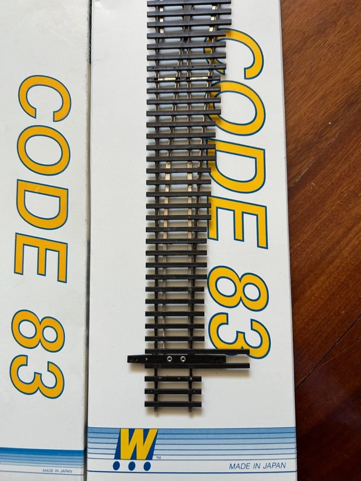 #8 LEFT HAND TURNOUT - CODE 83 -NS Rail HO SCALE - "DCC FRIENDLY " -RTR NEW OOP - Image 4 of 4