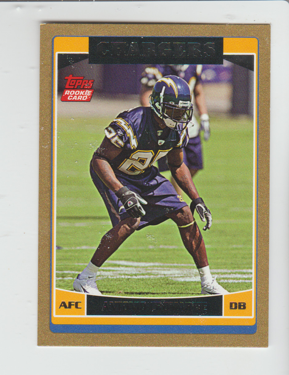 Antonio Cromartie Topps #327 Gold