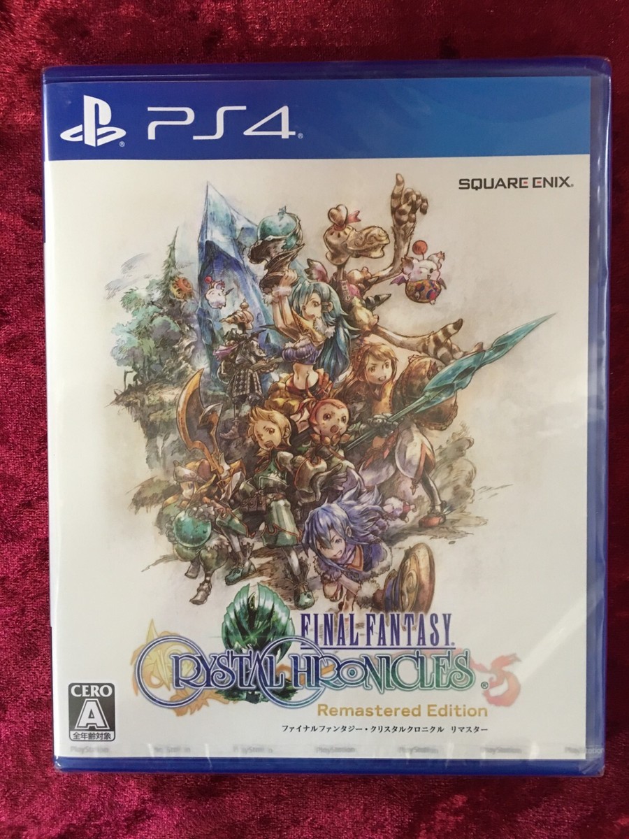 PS4 video game FFCC FINAL FANTASY CRYSTAL CHRONICLES Remaster
