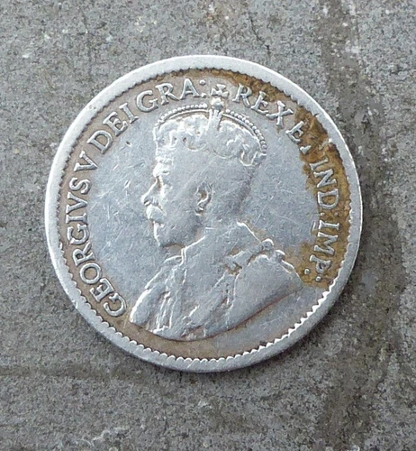 1917 Canada 5 Cents Silver — photo from the most recent tracked eBay sale