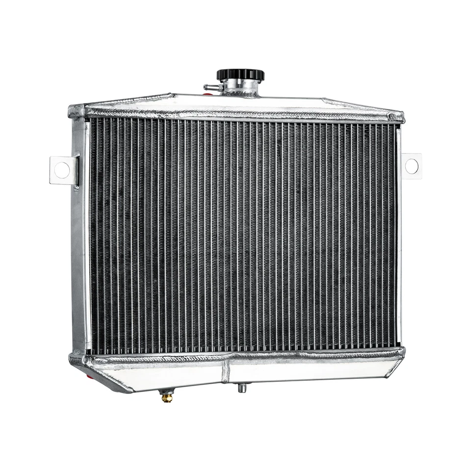 3 Row Aluminum Radiator For 1959-1970 Volvo Amazon P1800 W/B18 B20 GT MT Foto 4 de 4