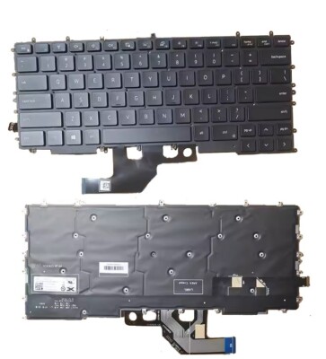 New for DELL G7 15 7500 Series (2020) Keyboard US 12PWM Black , Color ...
