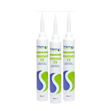 Non-drying Bedding White Sealant Roof Vents & Skylight For Static Caravans x 3
