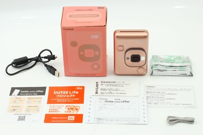 MINT in Box 💥Pink] Fujifilm Instax Mini LiPlay 4.9MP