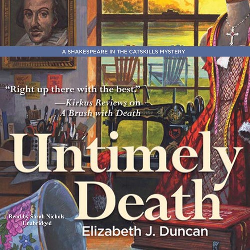 Untimely Death by Elizabeth J. Duncan 2015 Unabridged CD 9781504644495
