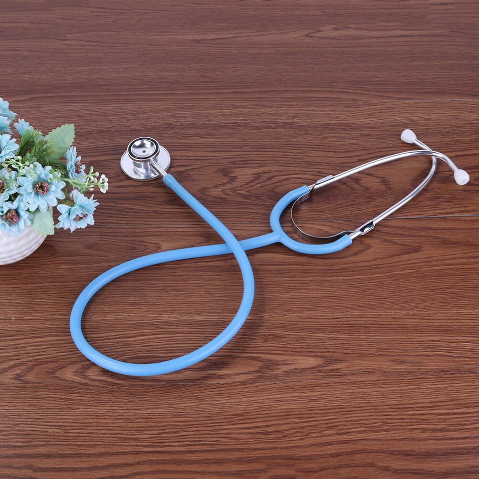 Portable Medical Stethoscope Multifunctional DualHead Color Random for