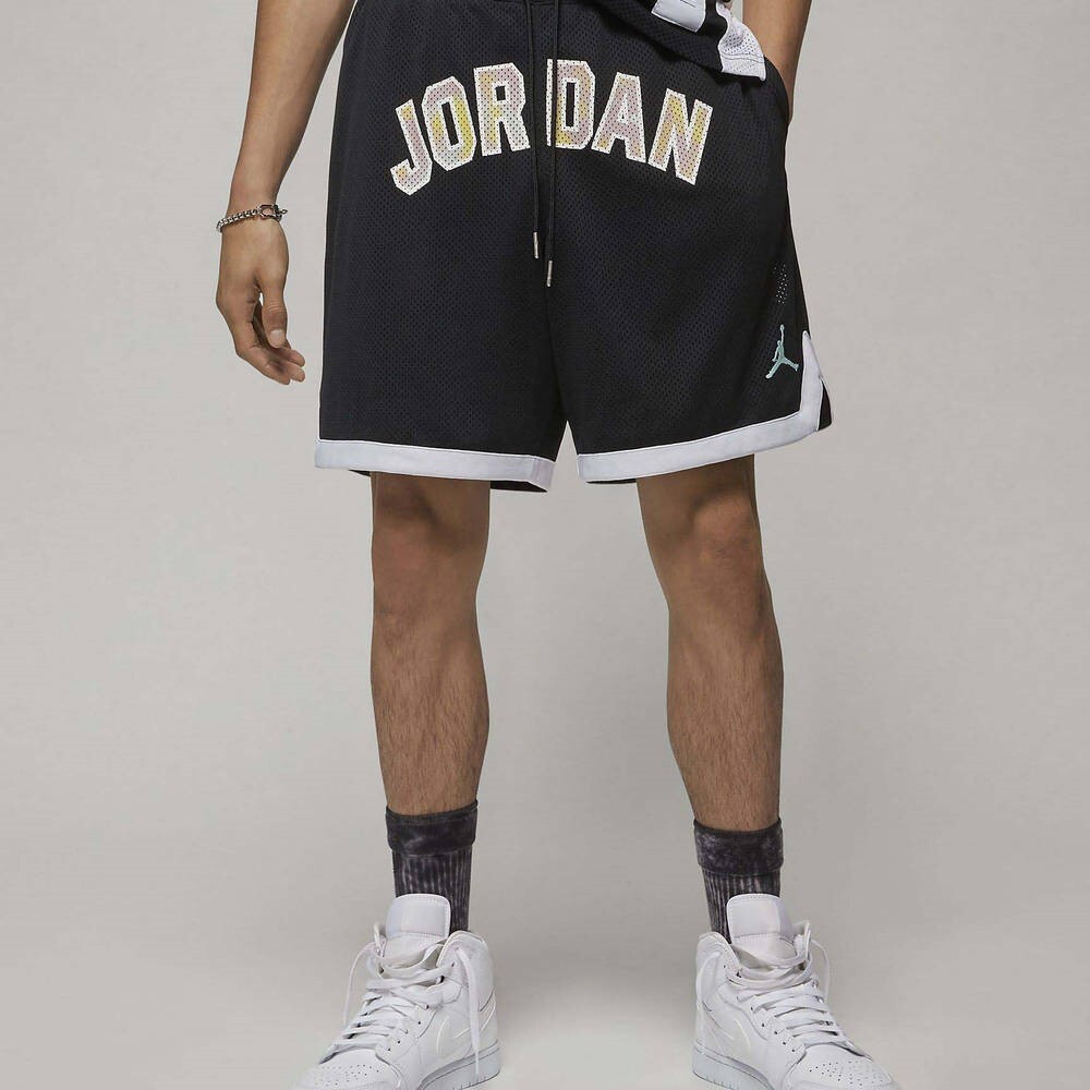 Nike Jordan Sport DNA Mesh Shorts Black/White Men's Medium Large