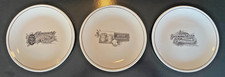 America Retold/Grocery, Diary, Coffee Ads/Appetizer Plates/Set of 3/NEW
