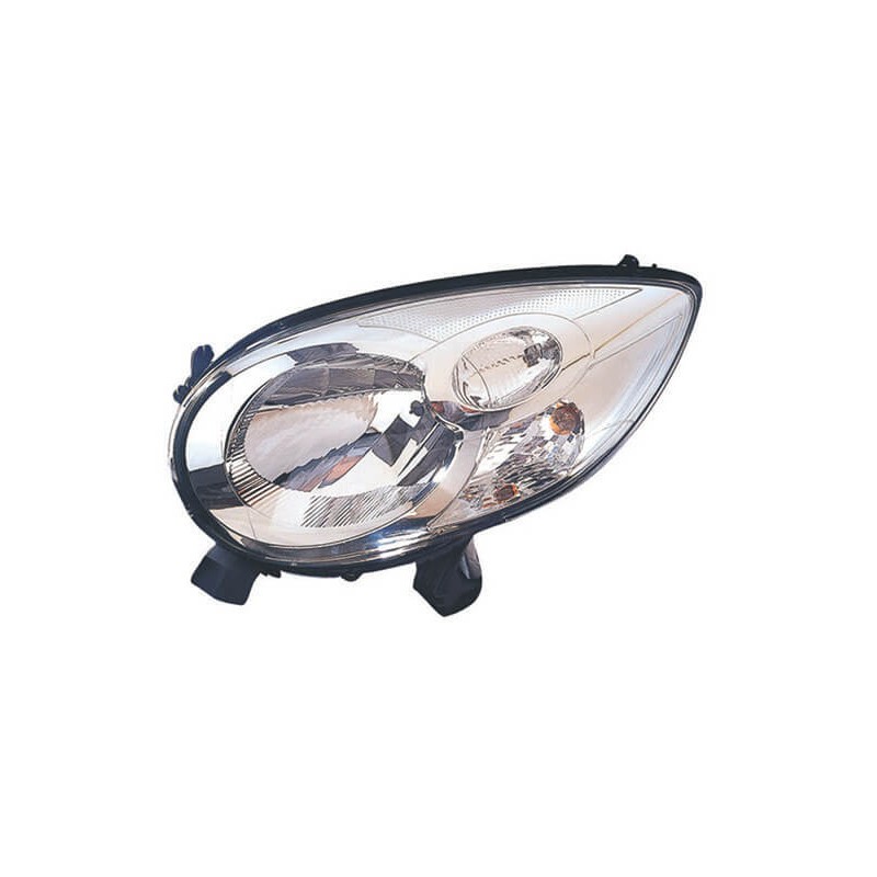 Phare avant gauche Citroen C1 2005-2014 bloc optique H4 conducteur de rechange
