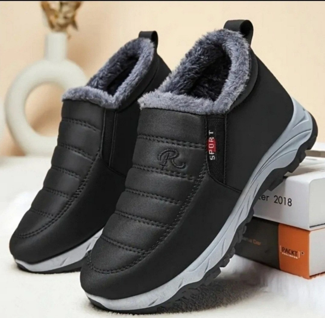 Womens Snow Boots Winter Warm Booties Fur Lined Anti-Slip Ankle Boots Outdoor...
