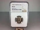 1938-D Buffalo Nickel 5 Cents NGC MS65 Superb Eye Appeal Strong Strike Nice Coin
