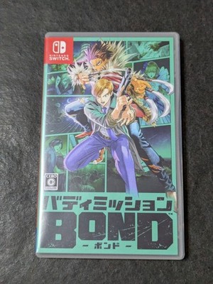 Nintendo Switch Buddy Mission BOND Adventure Video Games USED From Japan