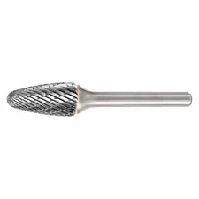 Widia M41386 Carbide Bur,Round Nose Tree Shape