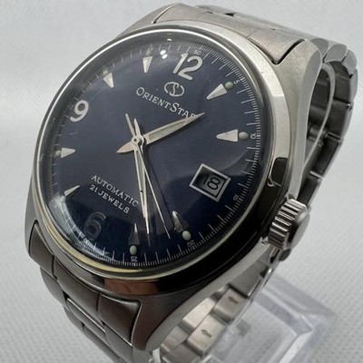 ORIENT STAR WZ0031ER ブルー 径約38mm　メンズ Orient Star WZ0031ER Men's Automatic Watch Blue 38mm Stainless